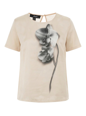 ΓΥΝΑΙΚΕΙΑ ΚΟΝΤΟΜΑΝΙΚΗ ΜΠΛΟΥΖΑ | Μπεζ Ανοιχτό EU 56