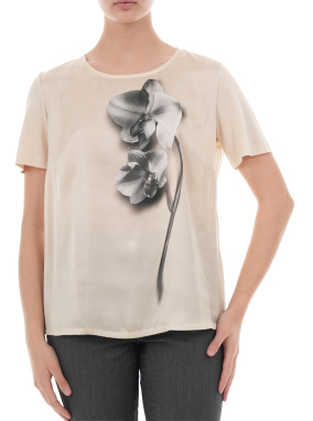 ΓΥΝΑΙΚΕΙΑ ΚΟΝΤΟΜΑΝΙΚΗ ΜΠΛΟΥΖΑ | Μπεζ Ανοιχτό EU 56