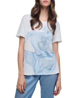 ΓΥΝΑΙΚΕΙΑ ΚΟΝΤΟΜΑΝΙΚΗ ΜΠΛΟΥΖΑ | Λευκό EU 46