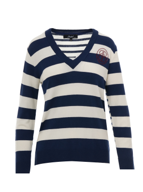 ΓΥΝΑΙΚΕΙΑ ΜΑΚΡΥΜΑΝΙΚΗ ΜΠΛΟΥΖΑ | Ριγέ  S