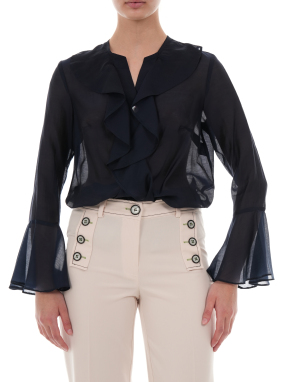 ΓΥΝΑΙΚΕΙΟ ΠΟΥΚΑΜΙΣΟ | Μπλε Σκούρο EU 50