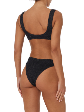 ΓΥΝΑΙΚΕΙΟ ΜΠΙΚΙΝΙ ΣΕΤ ALI METALLIC | Μαύρο METALLIC BLACK XS/S