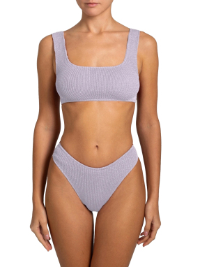 ΓΥΝΑΙΚΕΙΟ ΜΠΙΚΙΝΙ ΣΕΤ AUGUST | Λιλά METALLIC LILAC XS/S