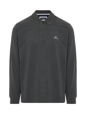 ΑΝΔΡΙΚΗ ΜΠΛΟΥΖΑ POLO | Γκρι Σκούρο XL