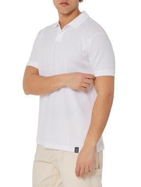 ΑΝΔΡΙΚΗ POLO ΜΠΛΟΥΖΑ | Λευκό M