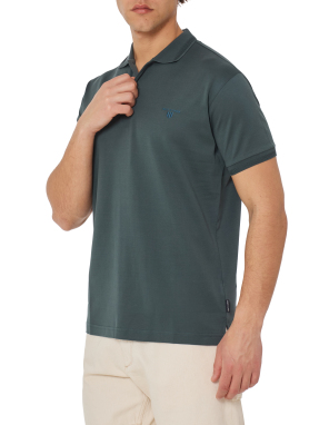 ΑΝΔΡΙΚΗ POLO ΜΠΛΟΥΖΑ | Πράσινο Σκούρο M