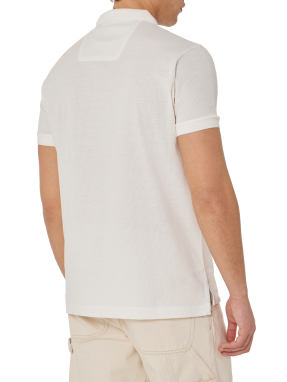 ΑΝΔΡΙΚΗ POLO ΜΠΛΟΥΖΑ HALF-ZIP | Λευκό M