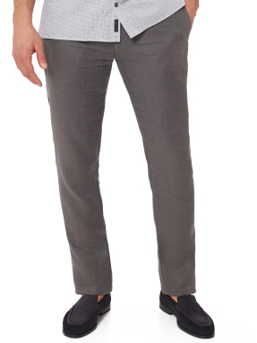 ΑΝΔΡΙΚΟ ΛΙΝΟ ΠΑΝΤΕΛΟΝΙ | Γκρι Σκούρο EU 56