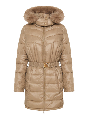 ΓΥΝΑΙΚΕΙΟ ΚΑΠΙΤΟΝΕ ΜΠΟΥΦΑΝ | Μπεζ Σκούρο S