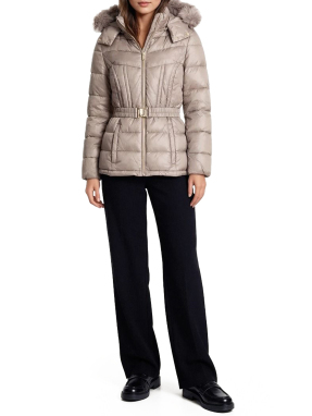 ΓΥΝΑΙΚΕΙΟ ΚΑΠΙΤΟΝΕ ΜΠΟΥΦΑΝ | Μπεζ Σκούρο M