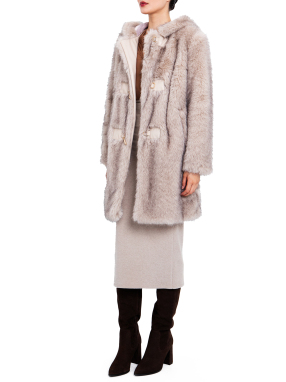 ΓΥΝΑΙΚΕΙΟ ΓΟΥΝΙΝΟ ΠΑΛΤΟ MONTGOMERY | Μπεζ S/M