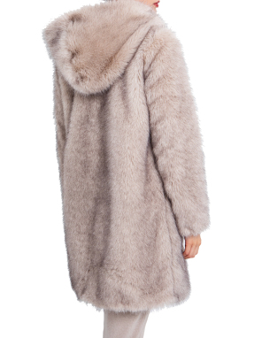 ΓΥΝΑΙΚΕΙΟ ΓΟΥΝΙΝΟ ΠΑΛΤΟ MONTGOMERY | Μπεζ S/M