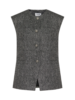 ΓΥΝΑΙΚΕΙΟ TAILORED ΓΙΛΕΚΟ | Γκρι S