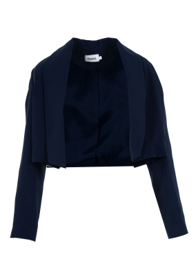 ΓΥΝΑΙΚΕΙΟ CROP ΣΑΚΑΚΙ | Μπλε Σκούρο S