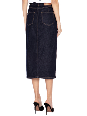 ΜΙΝΤΙ DENIM ΦΟΥΣΤΑ | Μπλε Σκούρο XS