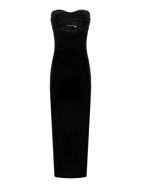 ΜΙΝΤΙ ΦΟΡΕΜΑ STRAPLESS | Μαύρο S