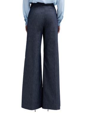 ΓΥΝΑΙΚΕΙΟ WIDE-LEG ΠΑΝΤΕΛΟΝΙ | Μπλε XS