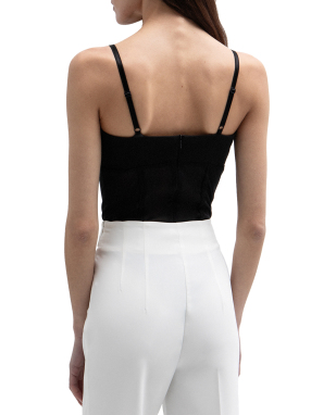 ΓΥΝΑΙΚΕΙΟ ΚΟΡΜΑΚΙ ΚΟΡΣΕΣ | Μαύρο S