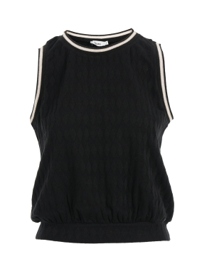 ΓΥΝΑΙΚΕΙΟ ΑΜΑΝΙΚΟ ΤΟΠ | Μαύρο S