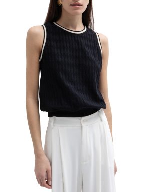 ΓΥΝΑΙΚΕΙΟ ΑΜΑΝΙΚΟ ΤΟΠ | Μαύρο S