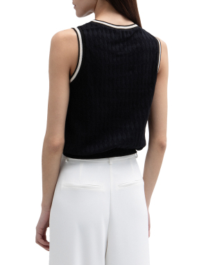 ΓΥΝΑΙΚΕΙΟ ΑΜΑΝΙΚΟ ΤΟΠ | Μαύρο S