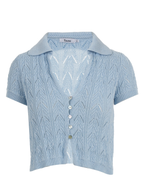 ΓΥΝΑΙΚΕΙΟ ΠΛΕΚΤΟ ΤΟΠ | Μπλε Ανοιχτό S