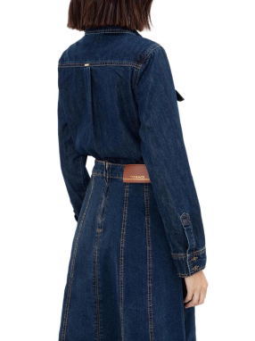 ΓΥΝΑΙΚΕΙΟ DENIM ΠΟΥΚΑΜΙΣΟ | Μπλε 1013 S