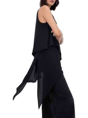 ΓΥΝΑΙΚΕΙΟ ΤΟΠ  ONE-SHOULDER | Μαύρο 320 S
