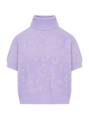 ΓΥΝΑΙΚΕΙO FLUFFY ΠΟΥΛΟΒΕΡ ΖΙΒΑΓΚΟ | Λιλά 372 S/M
