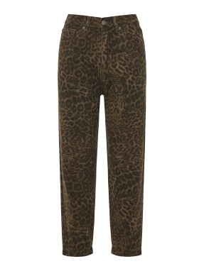 ΓΥΝΑΙΚΕΙΟ DENIM ΨΗΛΟΜΕΣΟ ΠΑΝΤΕΛΟΝΙ | Animal Print  1007 S