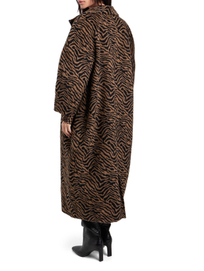 ΓΥΝΑΙΚΕΙΟ ΠΑΛΤΟ | Animal Print  1007 S/M