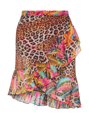 ΜΙΝΙ ΦΟΥΣΤΑ ΠΑΡΕΟ | Animal Print  ONE SIZE