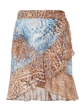 ΜΙΝΙ ΦΟΥΣΤΑ ΠΑΡΕΟ | Μπλε Ανοιχτό ONE SIZE