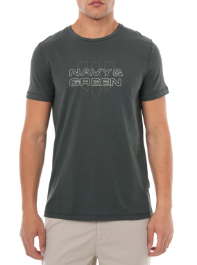 ΑΝΔΡΙΚΟ T-SHIRT | Πράσινο Σκούρο XL