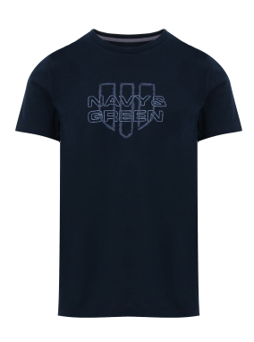 ΑΝΔΡΙΚΟ T-SHIRT | Μπλε Σκούρο XL