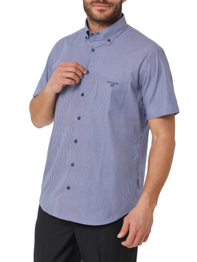 ΑΝΔΡΙΚΟ ΚΟΝΤΟΜΑΝΙΚΟ ΠΟΥΚΑΜΙΣΟ | Μπλε ΧL