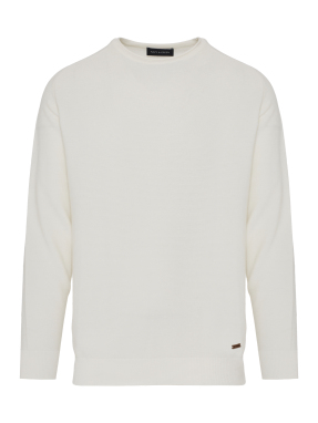 ΑΝΔΡΙΚΗ ΠΛΕΚΤΗ ΜΑΚΡΥΜΑΝΙΚΗ ΜΠΛΟΥΖΑ | Λευκό XL