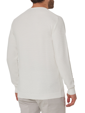 ΑΝΔΡΙΚΗ ΠΛΕΚΤΗ ΜΑΚΡΥΜΑΝΙΚΗ ΜΠΛΟΥΖΑ | Λευκό M