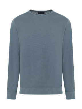 ΑΝΔΡΙΚΗ ΠΛΕΚΤΗ ΜΑΚΡΥΜΑΝΙΚΗ ΜΠΛΟΥΖΑ | Μπλε Ανοιχτό XXL