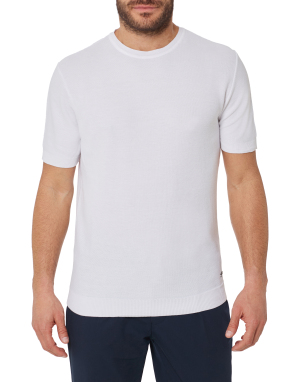 ΑΝΔΡΙΚΗ ΠΛΕΚΤΗ ΚΟΝΤΟΜΑΝΙΚΗ ΜΠΛΟΥΖΑ | Λευκό M