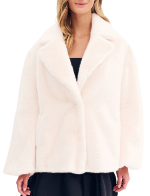 ΓΥΝΑΙΚΕΙΟ ΚΟΝΤΟ ΠΑΛΤΟ | Λευκό S