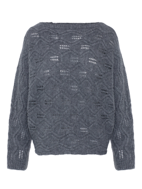 ΓΥΝΑΙΚΕΙΟ ΠΕΛΚΤΟ ΠΟΥΛΟΒΕΡ | Γκρι S/M