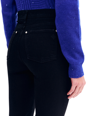 ΓΥΝΑΙΚΕΙΟ DENIM ΠΑΝΤΕΛΟΝΙ | Μαύρο 46