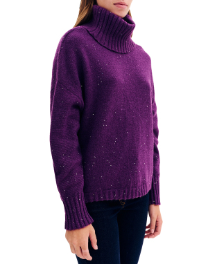 ΓΥΝΑΙΚΕΙΟ ΠΛΕΚΤΟ ΖΙΒΑΓΚΟ | Μωβ S/M