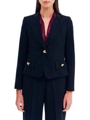 ΓΥΝΑΙΚΕΙΟ ΚΟΝΤΟ ΜΕΣΑΤΟ ΣΑΚΑΚΙ | Μαύρο 56