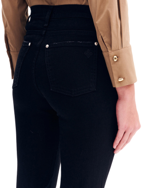 ΓΥΝΑΙΚΕΙΟ DENIM ΠΑΝΤΕΛΟΝΙ | Μαύρο 56