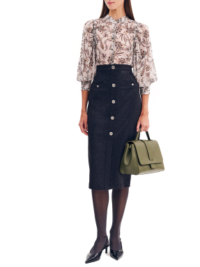 ΜΙΝΤΙ ΦΟΥΣΤΑ PENCIL | Γκρι Σκούρο 54