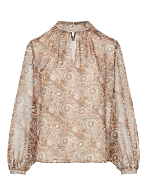 ΓΥΝΑΙΚΕΙΑ ΜΑΚΡΥΜΑΝΙΚΗ ΜΠΛΟΥΖΑ | Εμπριμέ 50