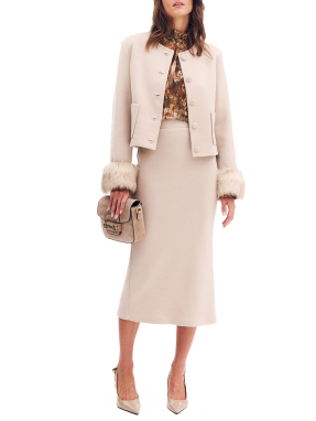 ΜΙΝΤΙ ΦΟΥΣΤΑ PENCIL | Εκρού 50