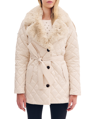 ΓΥΝΑΙΚΕΙΟ ΚΑΠΙΤΟΝΕ ΜΠΟΥΦΑΝ ΜΕ ΓΟΥΝΑ | Εκρού 44